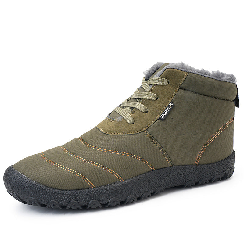 Damen Winterstiefel Warm Isoliert Elegant