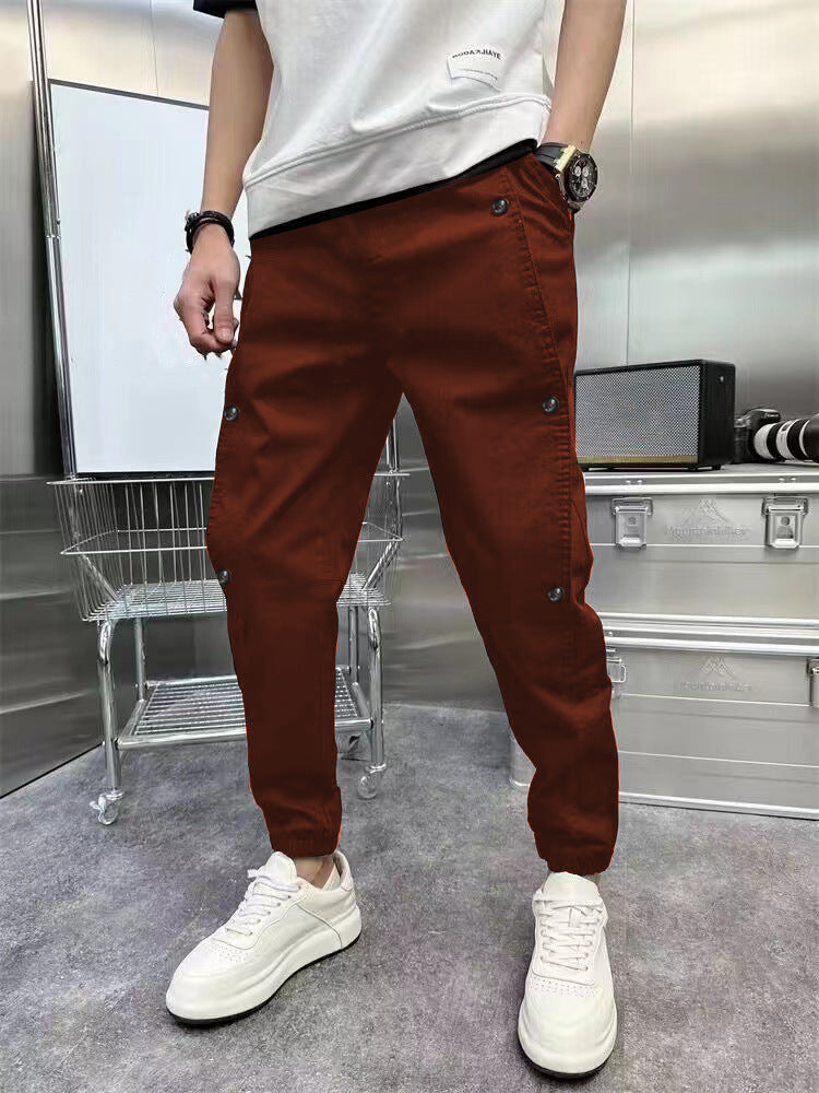 Herren Cargo-Hose Modern Elastisch Mit vielen Taschen