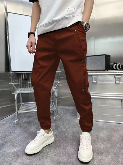 Herren Cargo-Hose Modern Elastisch Mit vielen Taschen
