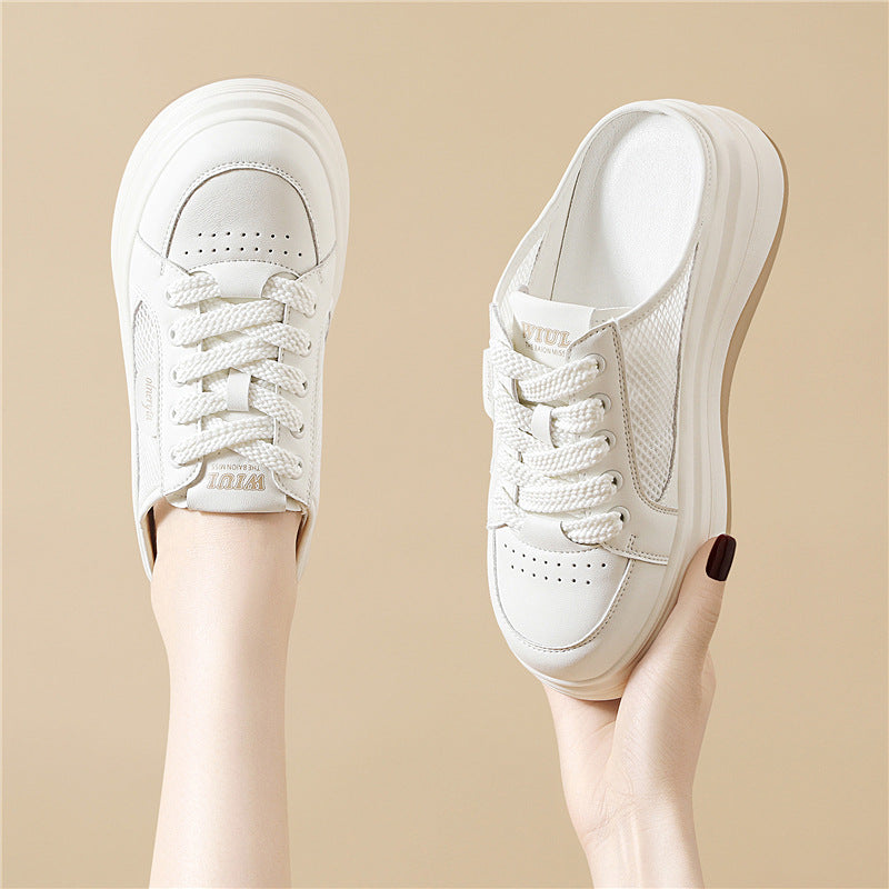 Damen Sneaker Plateau Bequem Atmungsaktiv Mesh - BerlinGlamour