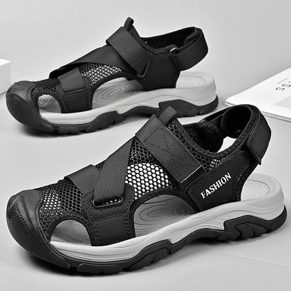 Damen Sport-Sandalen Atmungsaktiv Rutschfest Verstellbar