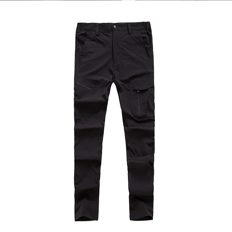 Herren Cargo-Hose Mehrheits-Taschen Elastischer Bund Funktionell