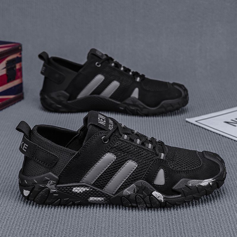Damen Laufschuhe Sportlich Mesh Atmungsaktiv Rutschfest