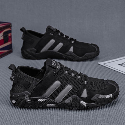 Damen Laufschuhe Sportlich Mesh Atmungsaktiv Rutschfest