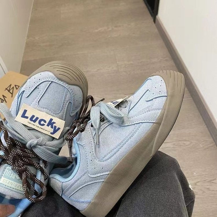 Damen Sneaker Bequem Verspielt Sportlich Weiß
