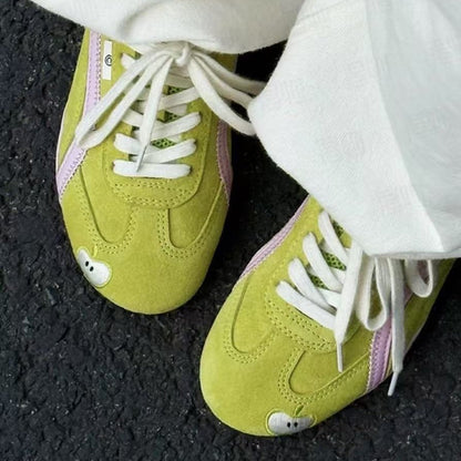 Damen Sneaker Sportlich Leichtlaufend Weich