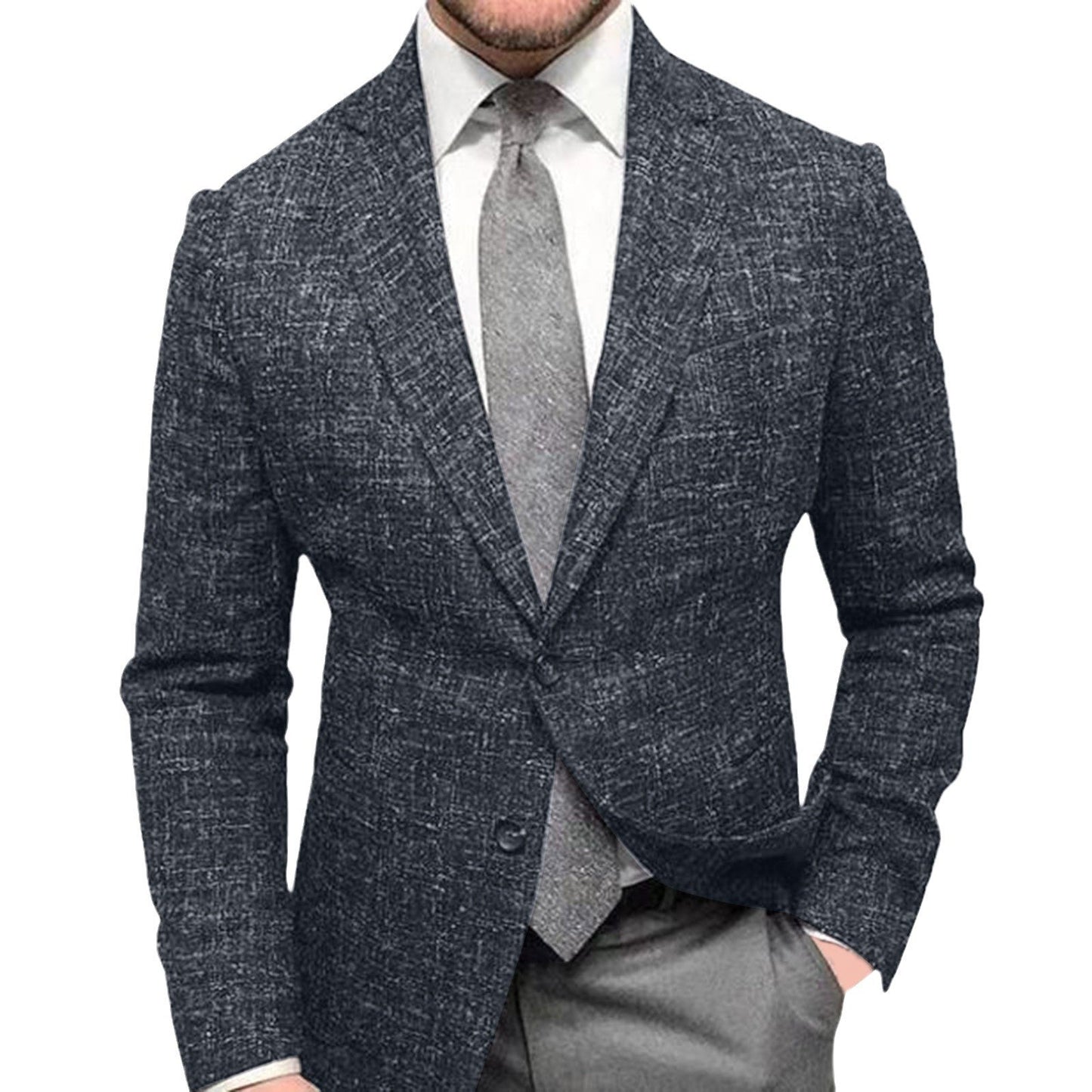 Herren Karoanzug Elegant Modern Slimfit