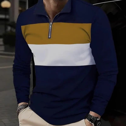 Herren Pullover Zip Modisch Komfortabel Sportlich - BerlinGlamour