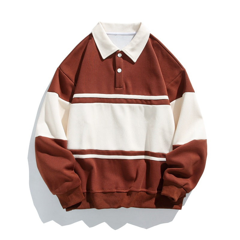 Herren Poloshirt Pullover Lässig Modern
