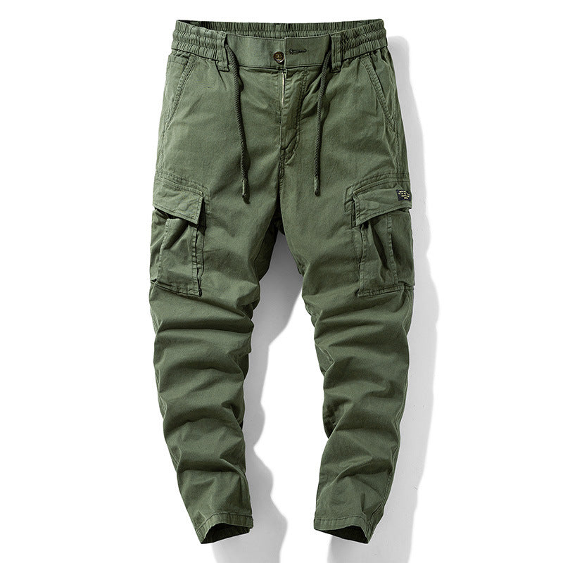 Herren Cargo-Hose Bequem Elegant Grau