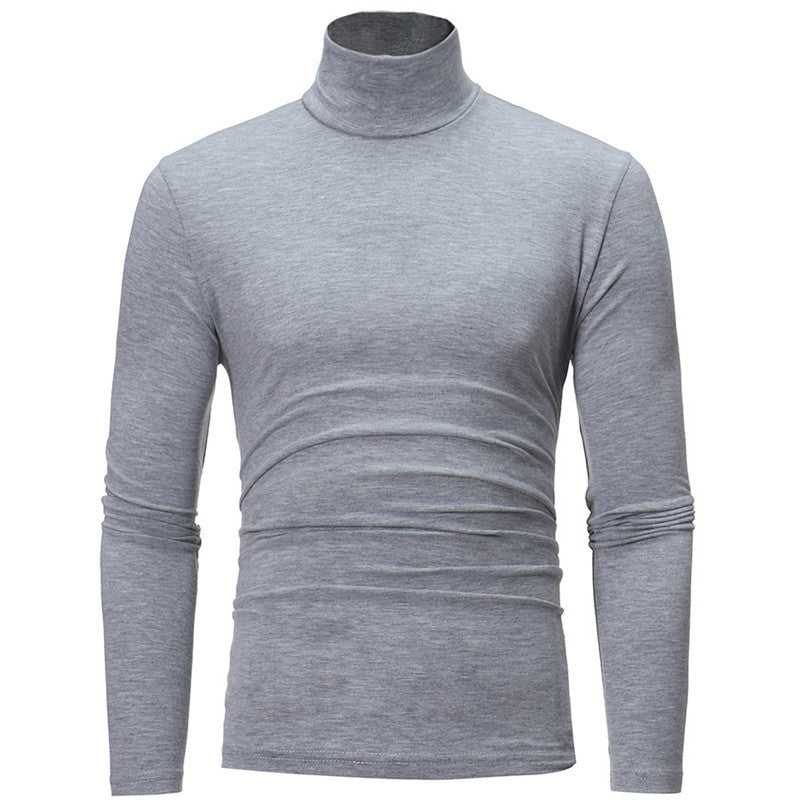 Rollkragenpullover Herren Modern Strick