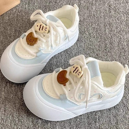 Damen Sneaker Tiermuster Komfort Schuhe Frauen