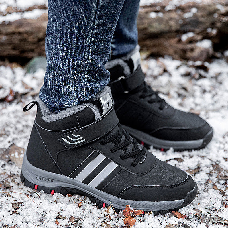 Herren Stiefel Warm Rutschfest Winterstiefel Heidi Style - BerlinGlamour