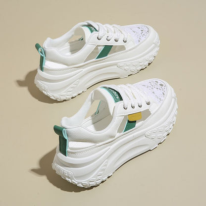 Damen Sportliche Laufschuhe Atmungsaktiv Leicht