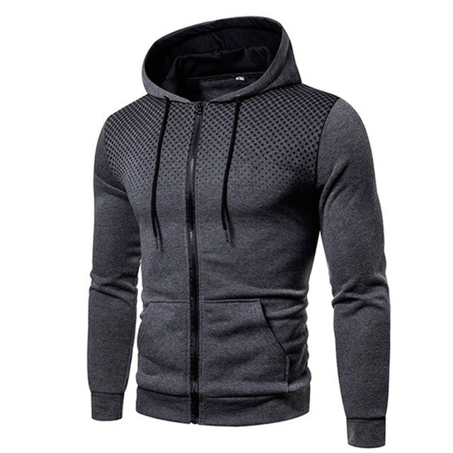 Herren Sportjacke Kapuzenjacke Funktionell Wasserabweisend
