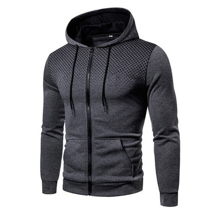 Herren Sportjacke Kapuzenjacke Funktionell Wasserabweisend