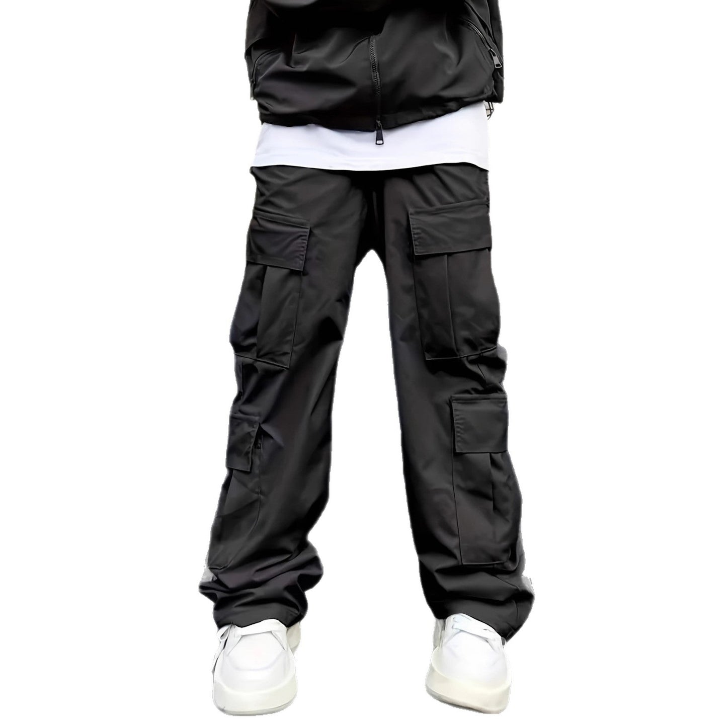 Herren Cargo-Hose Funktional Elastisch Mit Vielen Taschen