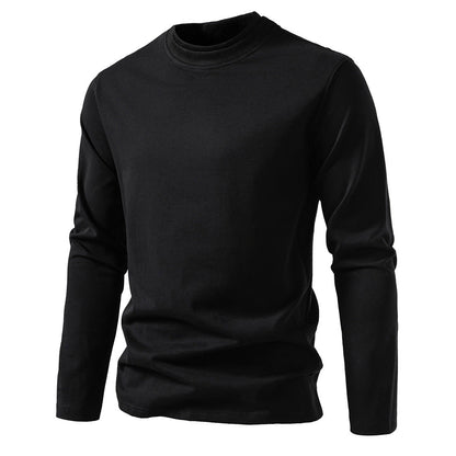 Herren Langarmshirt Moderne Trendmode