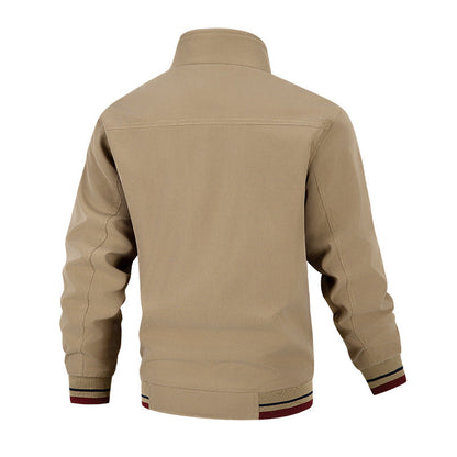 Herren Übergangsjacke Modern mit hohem Kragen und Taschen