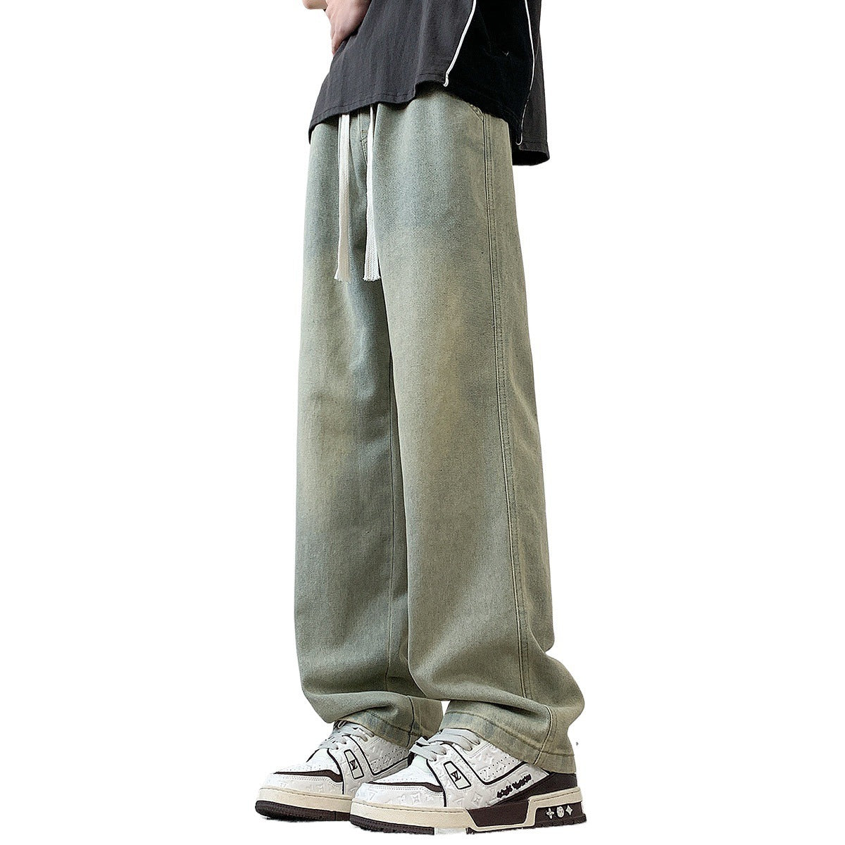 Bequeme Herren Jeanshose Lässig Modern