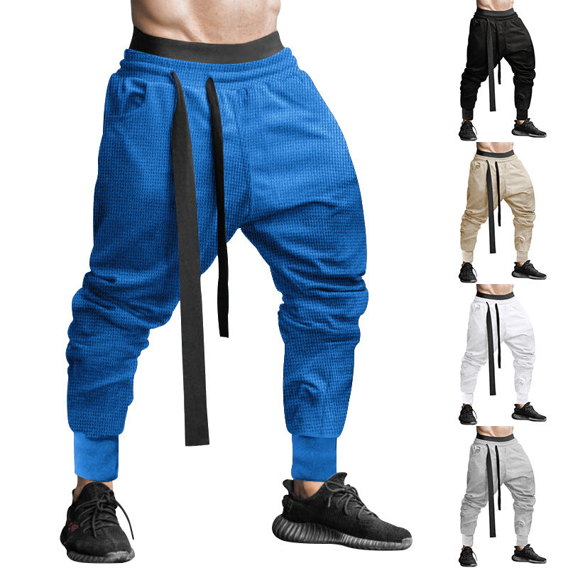 Herren Jogginghose Sportlich Bequem Verstellbar