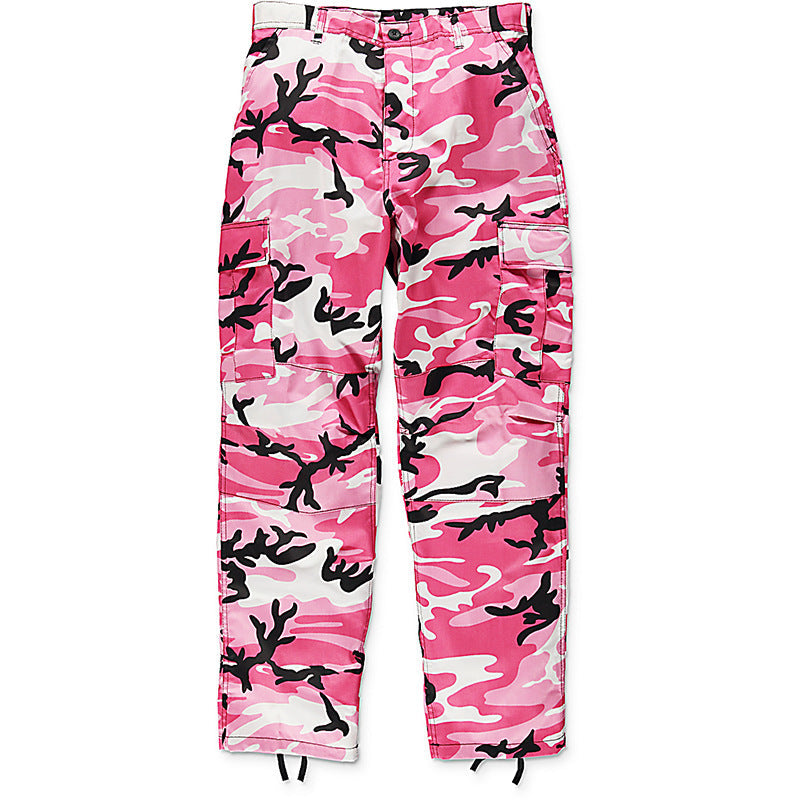 Herren Cargo-Hose Camouflage Funktionstaschen Militärstyle