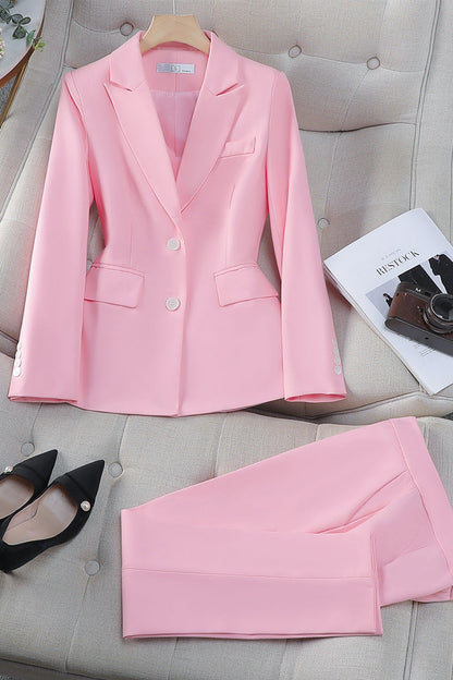 Moderne Business Blazer Hosenkombi Damen
