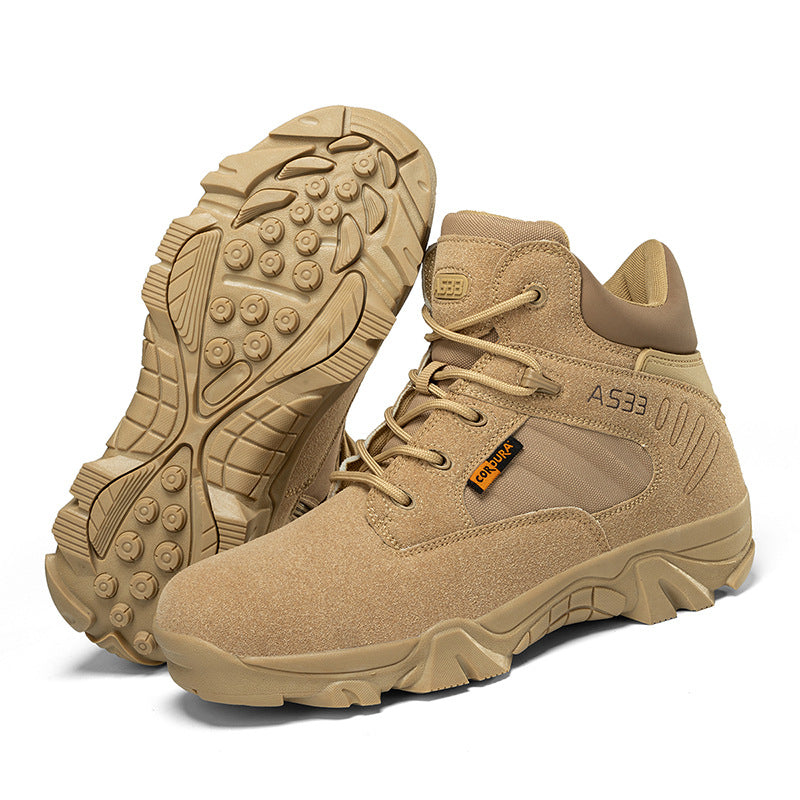Wanderschuhe Herren Trekking Stiefel Waterproof Atmungsaktiv