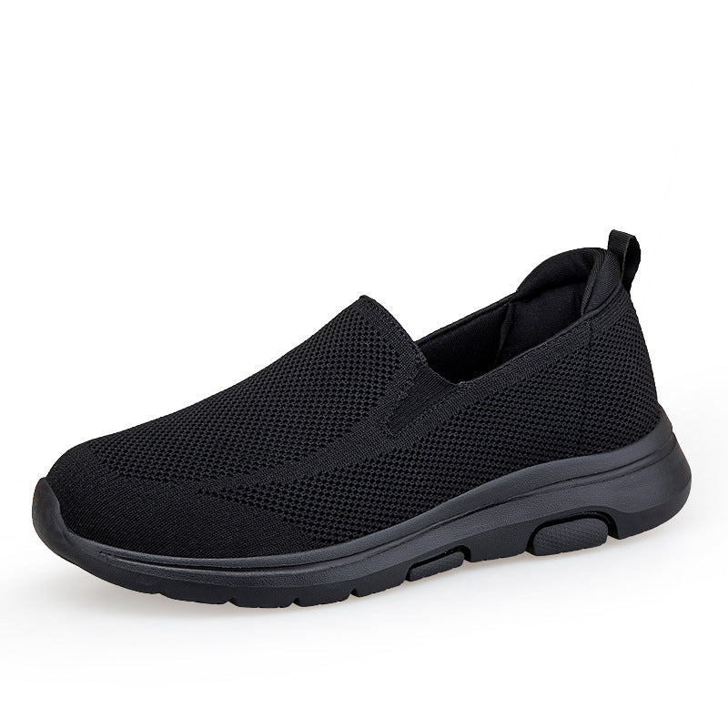 Damen Fitnessschuhe atmungsaktiv Mesh Slip-On Sneaker