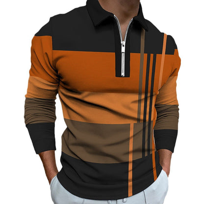 Herren Langarmhemd Sportlich Modern