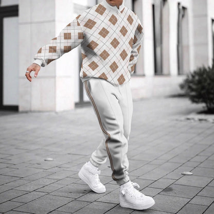 Herren Sweatshirt Sportlich Modern mit Zipper - BerlinGlamour