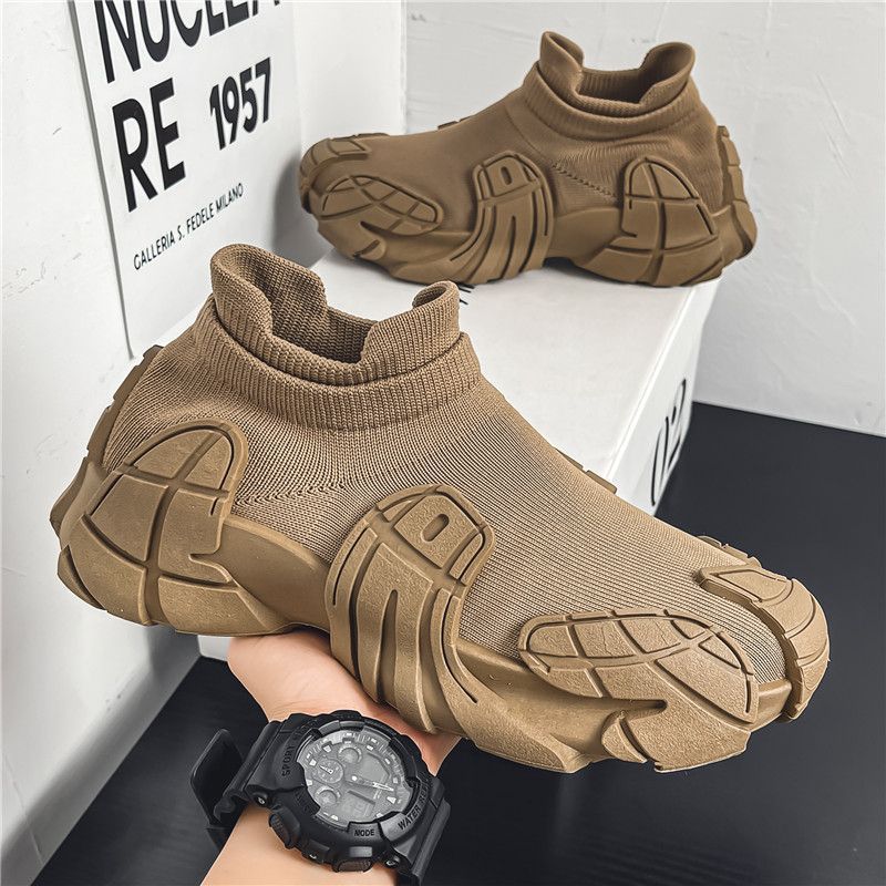 Damen Sockensneaker Bequem Rutschfest Sportlich