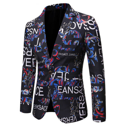 Herren Blazer Modern Berlin Style Schriftzug