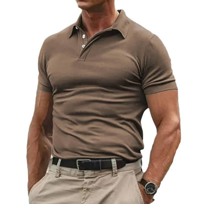 Herren Poloshirt Atmungsaktiv Feuchtigkeitsregulierend Sportlich