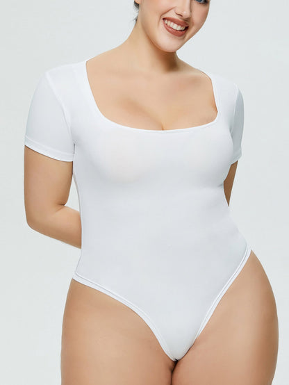 Damen Body Ripp Design Leicht Modisch