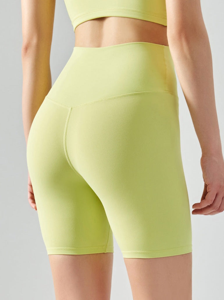 Frauen Biker Shorts Hochwertig Nahtlos Elastisch