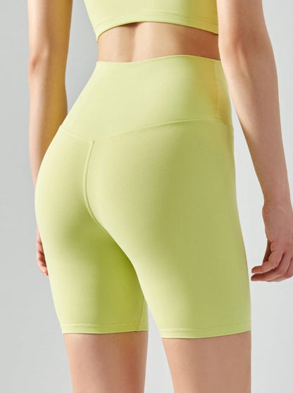 Frauen Biker Shorts Hochwertig Nahtlos Elastisch