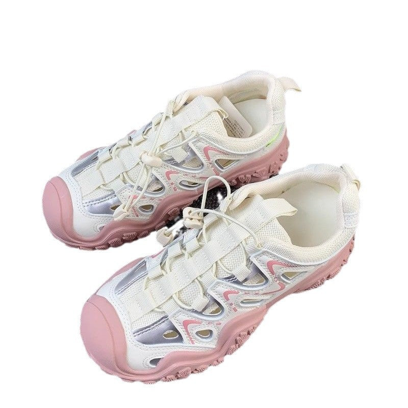 Damen Sneaker SportSchuhe Komfort Sohle Schnürsystem