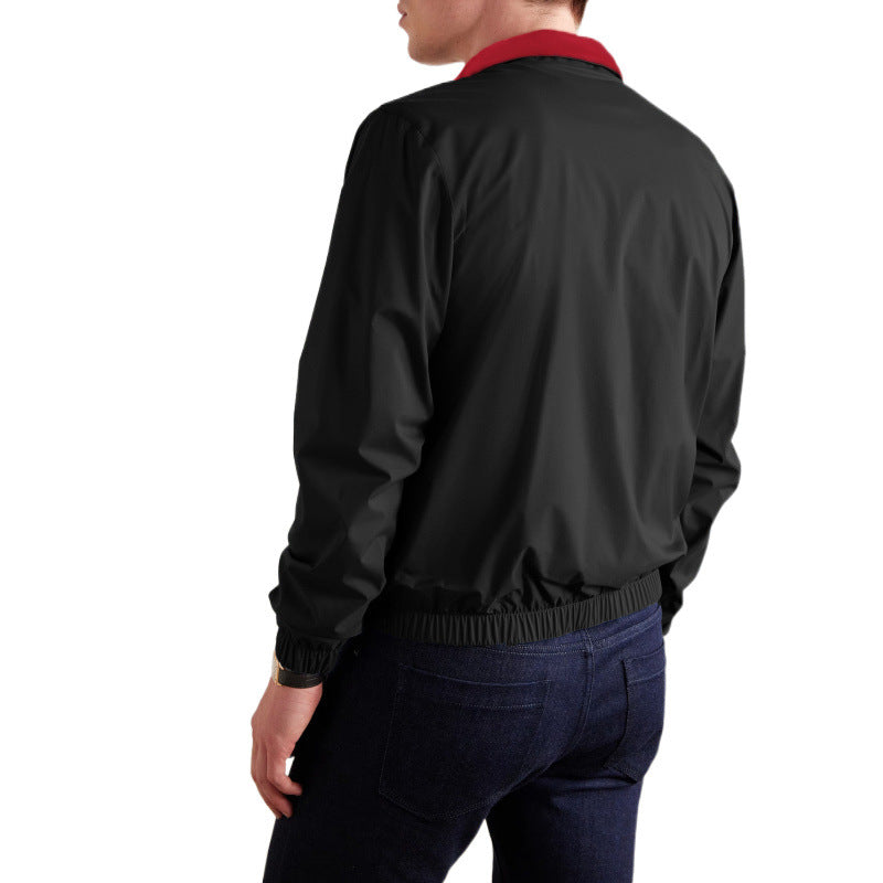 Herren Windjacke Leicht Wasserdicht Outdoor