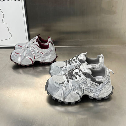 Damen Trailschuhe Sportlich Laufschuhe mit Dämpfung