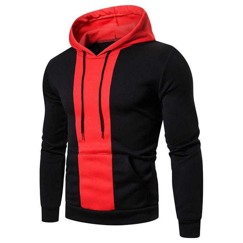 Herren Kapuzenpullover Farbblock Design Modern Trendy