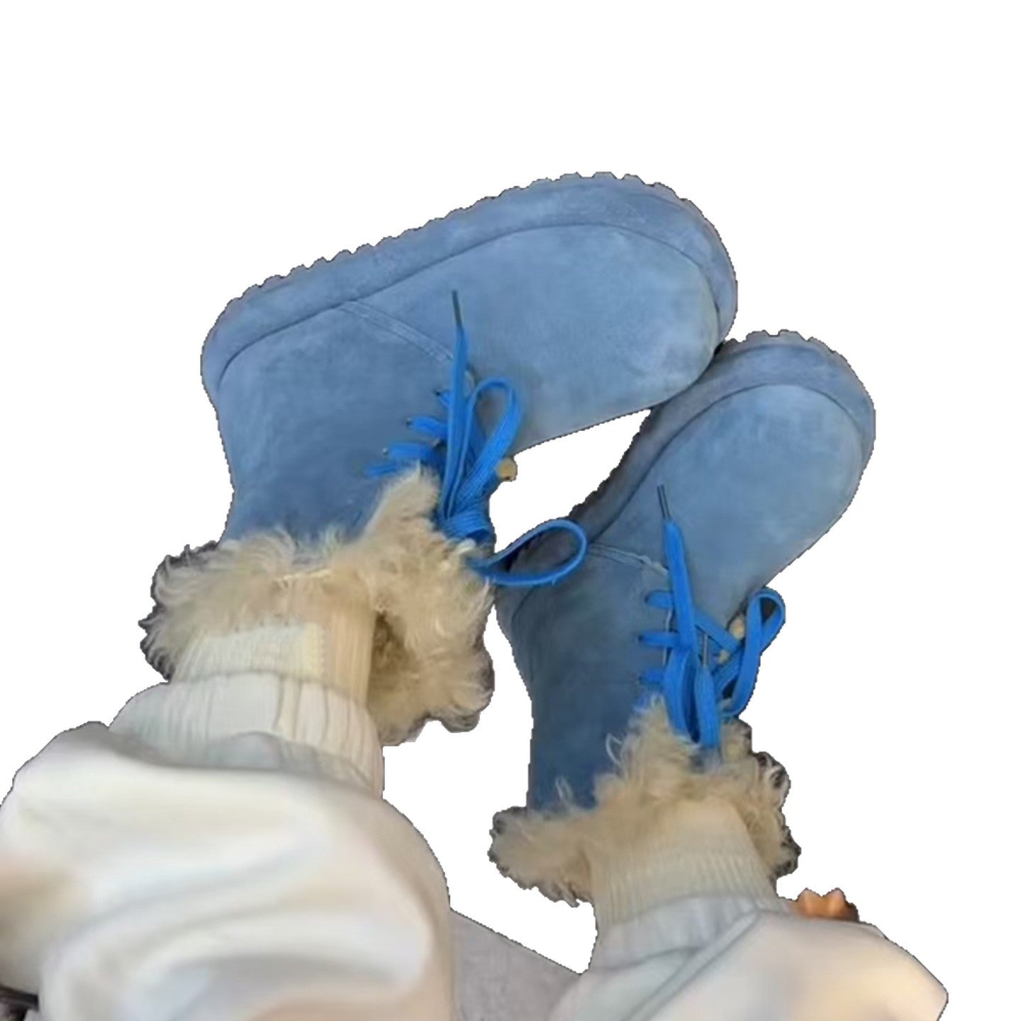 Damen Winterboots Fleecegefüttert Rutschfest Modern