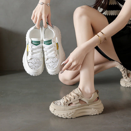 Damen Sneaker Weite Passform Bequem KomfortschuheSport
