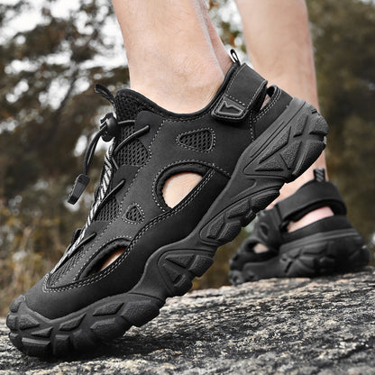Damen Sport-Sandalen Atmungsaktiv Anti-Rutsch Verstellbar