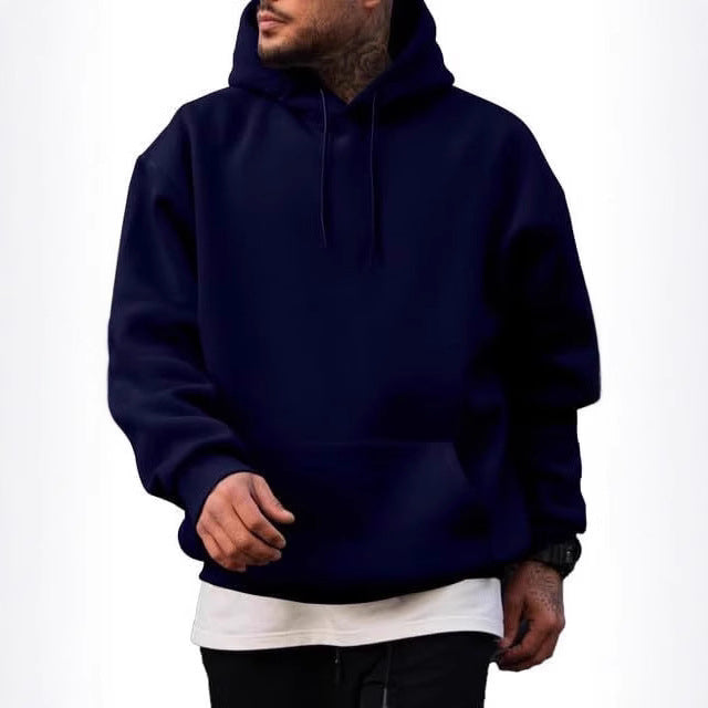 Herren Hoodie Kapuzenpullover mit Kängurutasche Groß - BerlinGlamour
