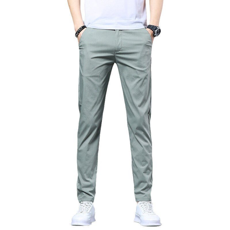 Herren Freizeithosen Slim Fit Modern Luftig Bequem