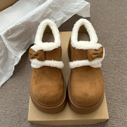Damen Clogs Weich Bequem mit Schleife
