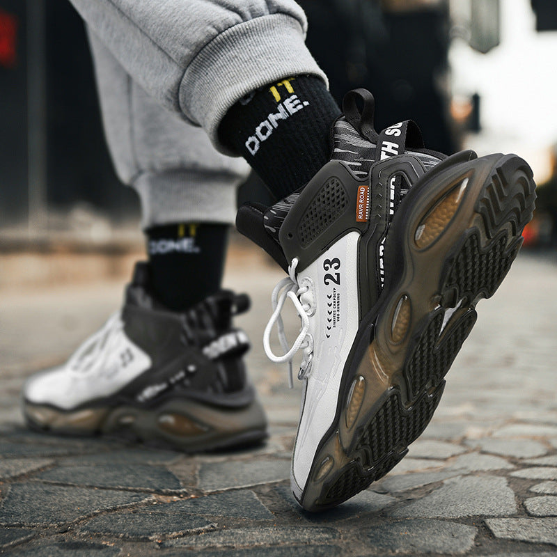Damen Sneaker High-Top Sportlich Stabil mit Weite Passform