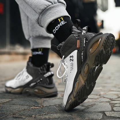 Damen Sneaker High-Top Sportlich Stabil mit Weite Passform