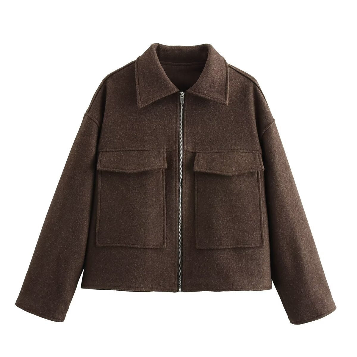 Wärmeisolierte Damen Winterjacke Isolierende Overshirt